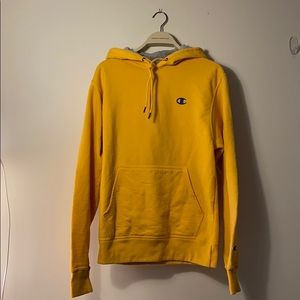 Champion hoodie yellow